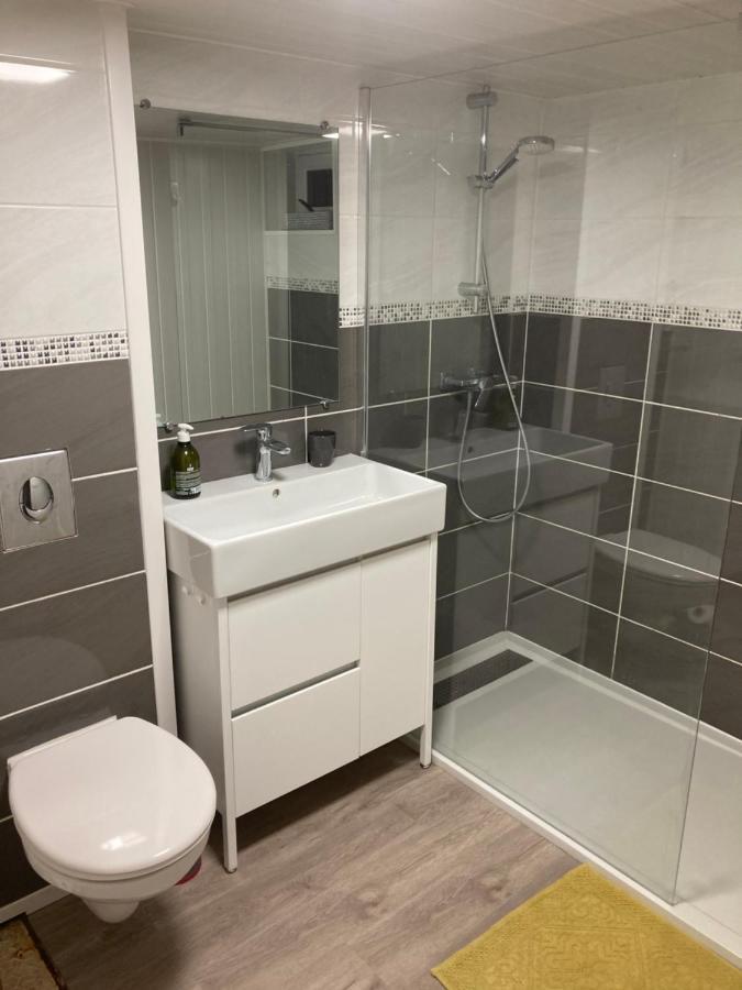 Appartement En Rez-De-Chaussee De Maison Montanay Kültér fotó
